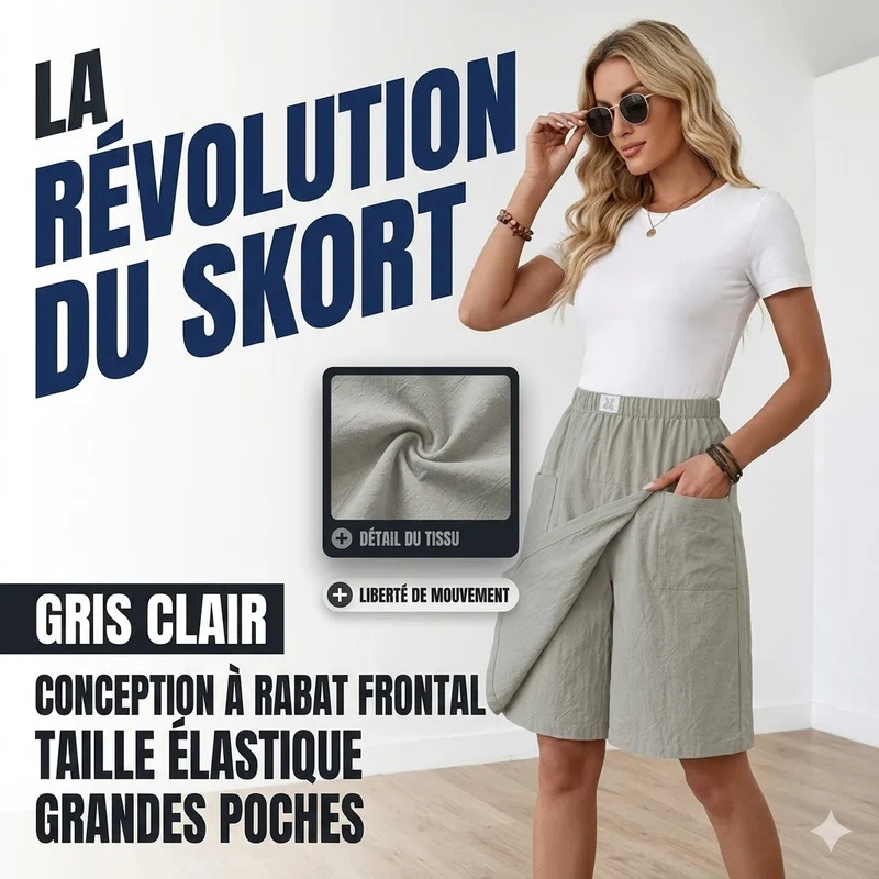Libertine | Jupe-Short Portefeuille