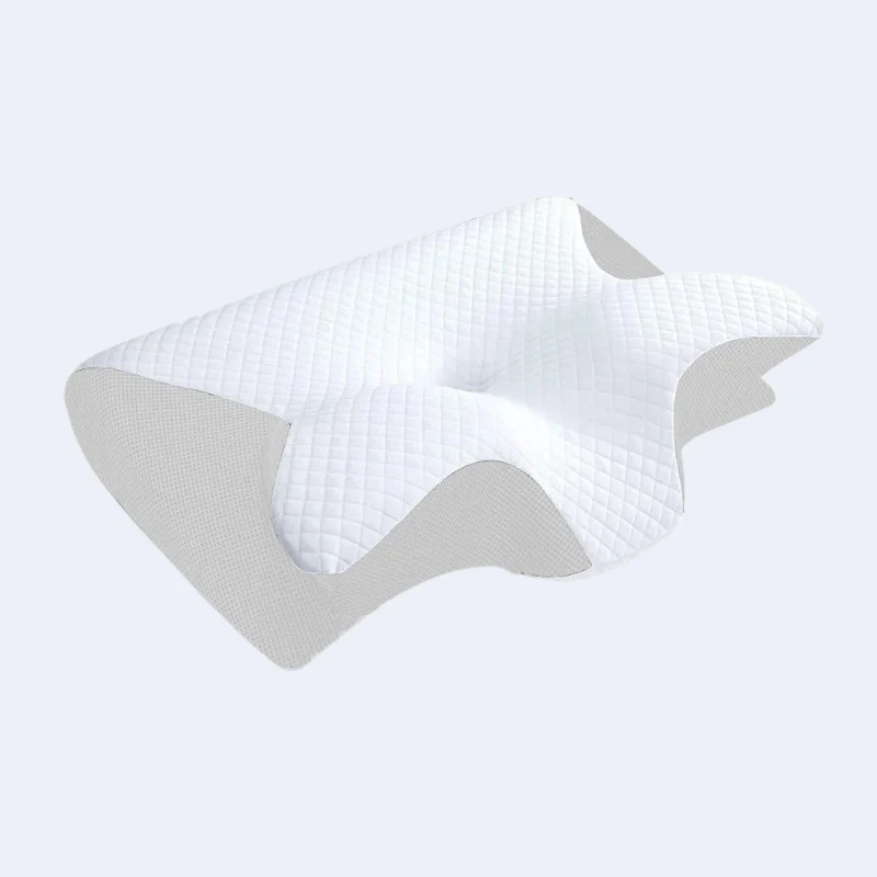 Oreiller de soutien cervical en forme de papillon