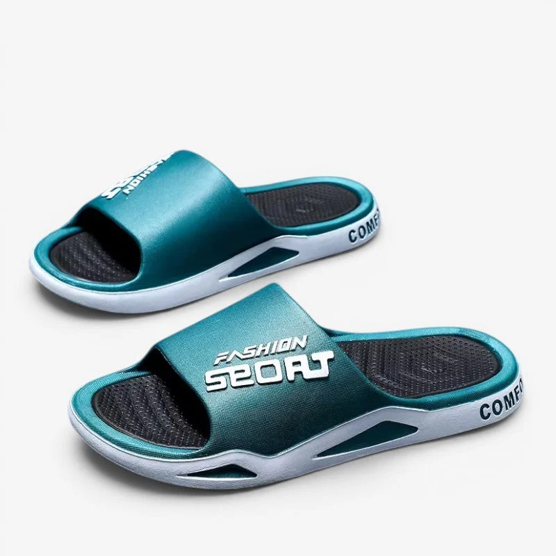 Chaussons à bout rond pour homme avec design à enfiler
