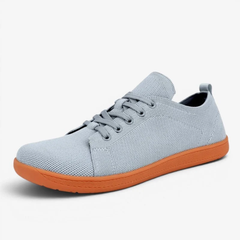 Baskets décontractées à bout large avec fermeture à lacets