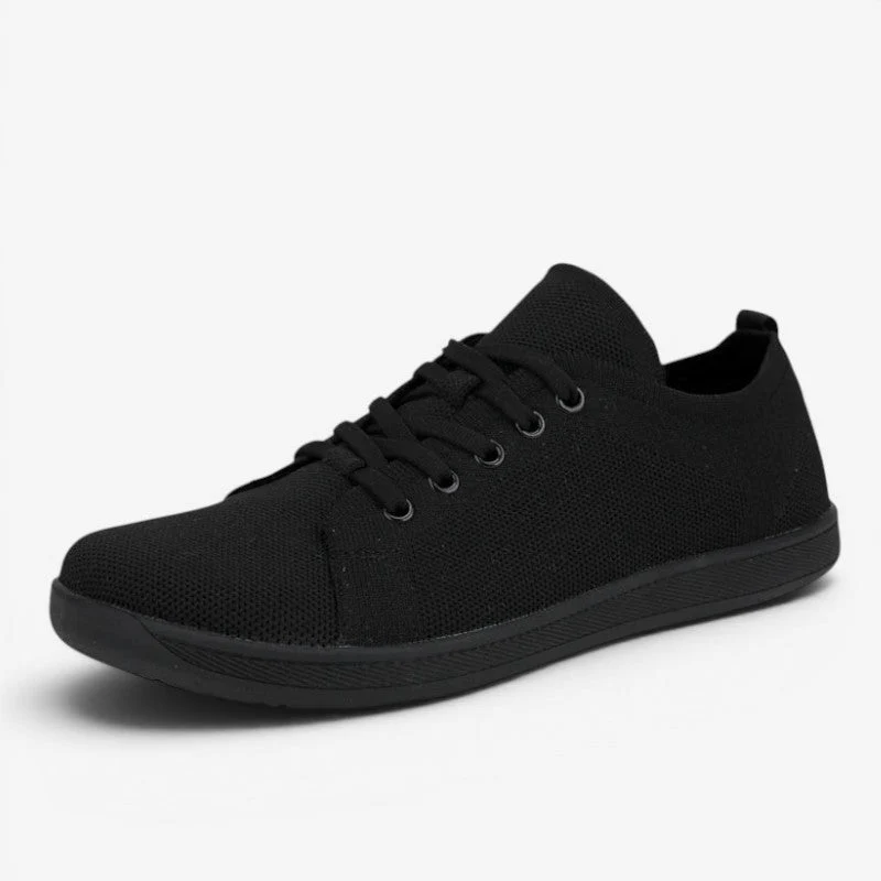 Baskets décontractées à bout large avec fermeture à lacets