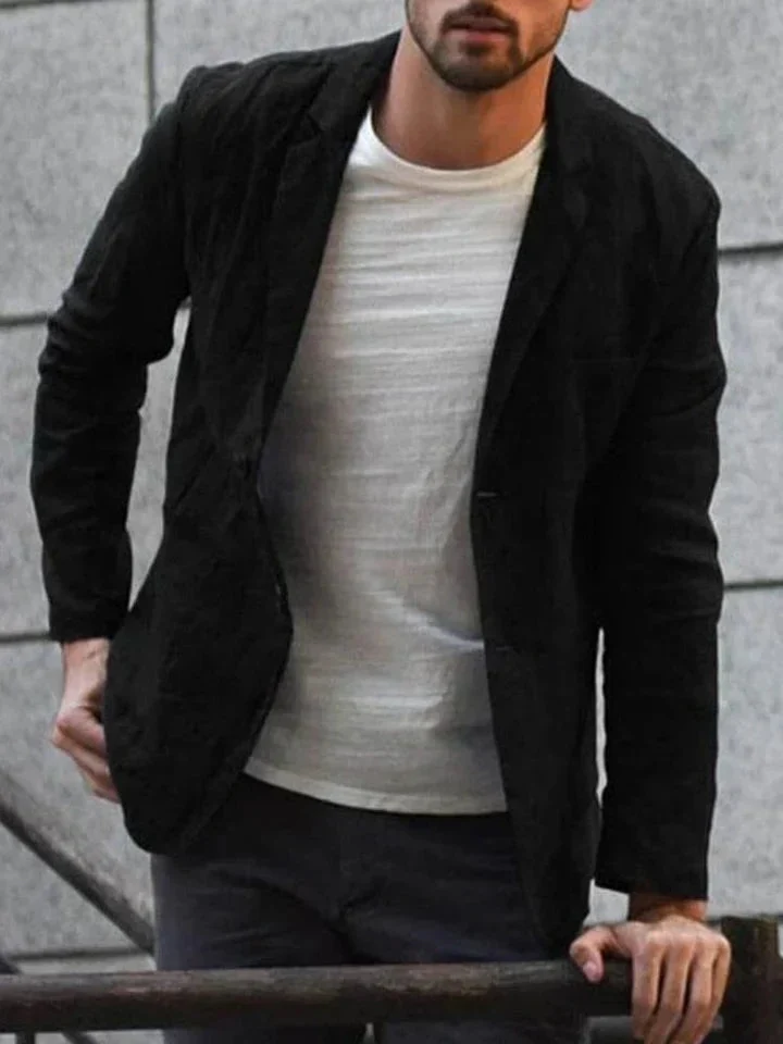 Evan – Blazer homme coupe slim à un bouton