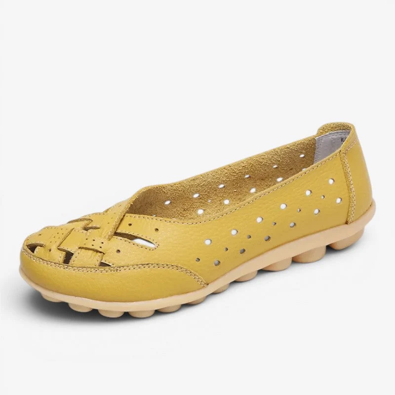 Ballerines à enfiler pour femme avec bout pointu