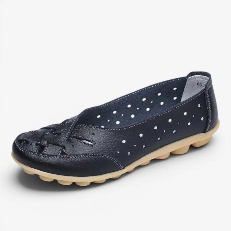 Ballerines à enfiler pour femme avec bout pointu
