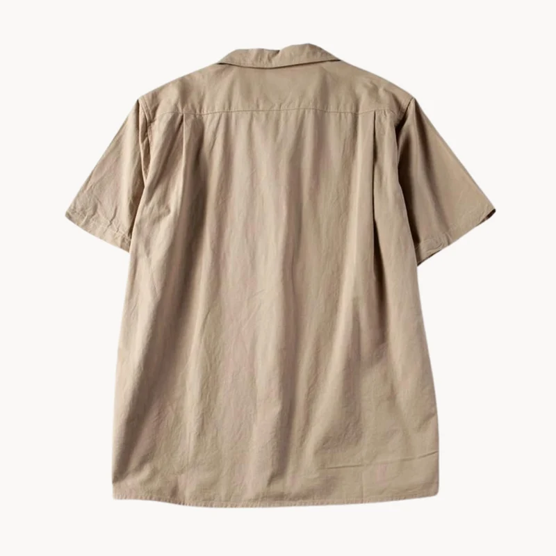 Leo – Chemise Homme à Manches Courtes