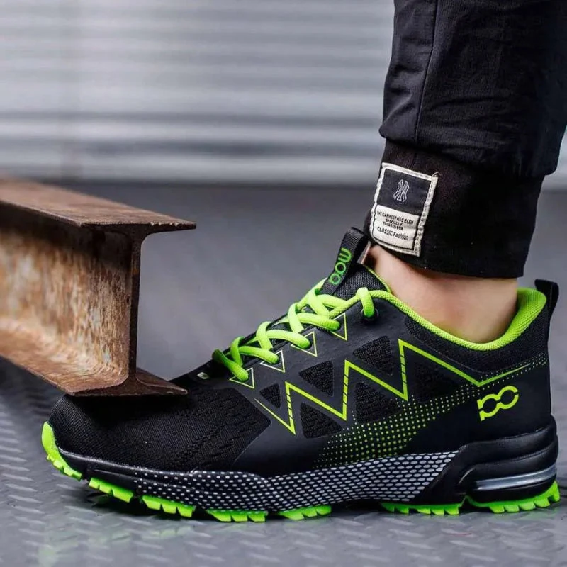 Chaussures de sécurité pour homme avec fermeture à lacets