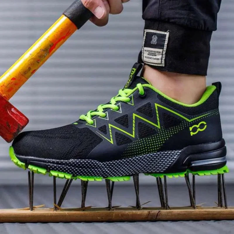 Chaussures de sécurité pour homme avec fermeture à lacets