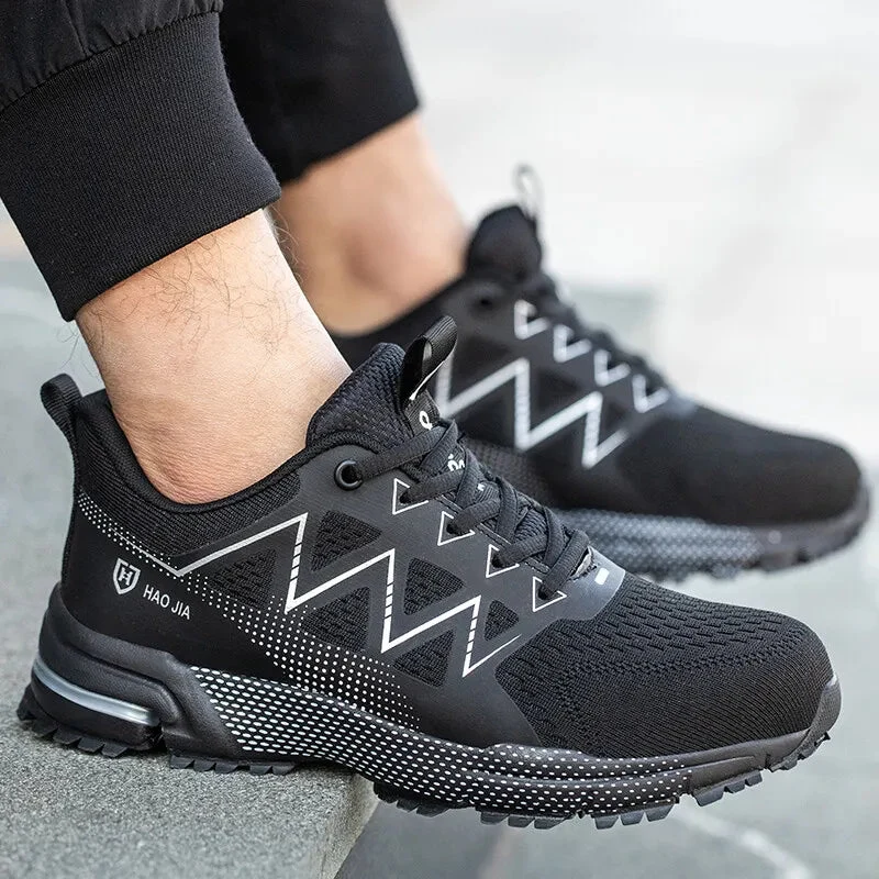 Chaussures de sécurité pour homme avec fermeture à lacets