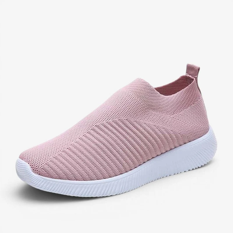 Baskets à enfiler pour femme avec tige respirante