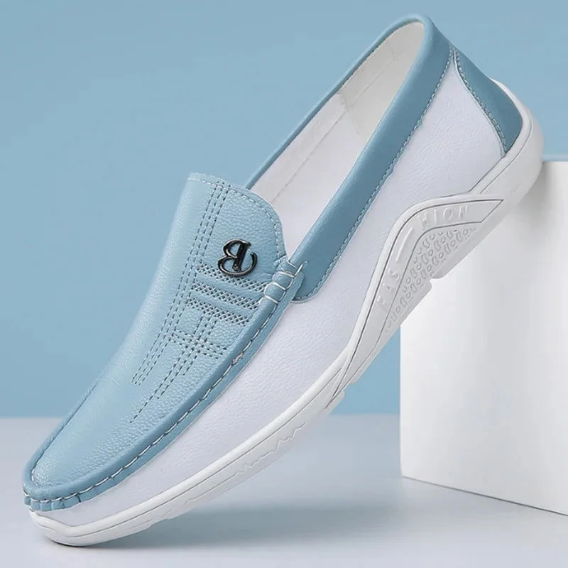 Mocassins décontractés pour homme avec design à enfiler