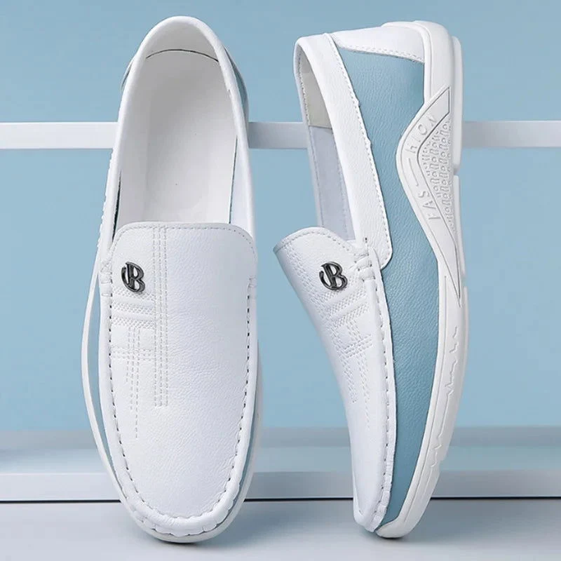 Mocassins décontractés pour homme avec design à enfiler