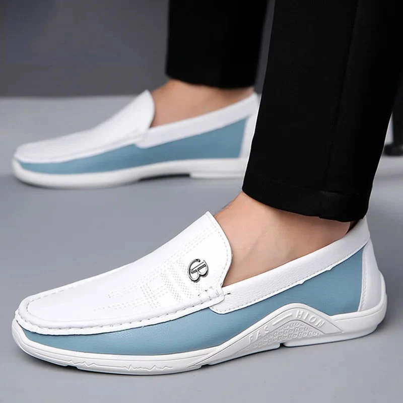 Mocassins décontractés pour homme avec design à enfiler