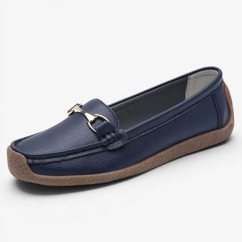 Chaussures plates pour femme avec design à enfiler