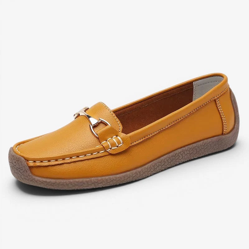 Chaussures plates pour femme avec design à enfiler