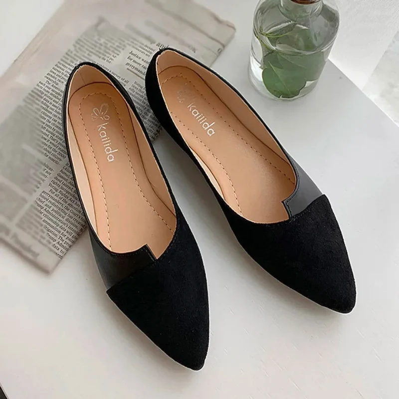 Ballerines à bout pointu pour femme