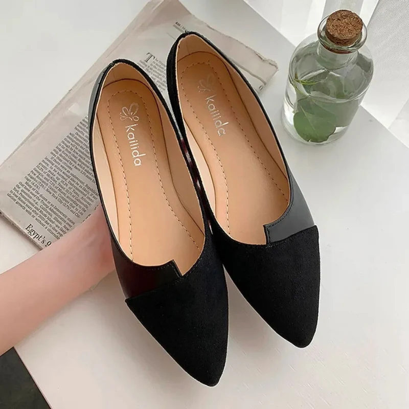 Ballerines à bout pointu pour femme