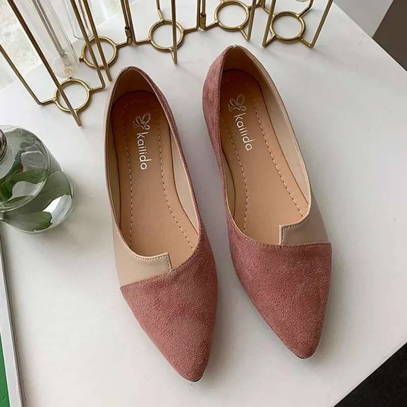 Ballerines à bout pointu pour femme