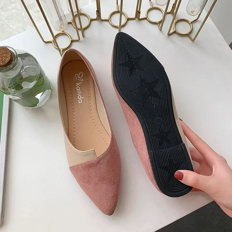 Ballerines à bout pointu pour femme