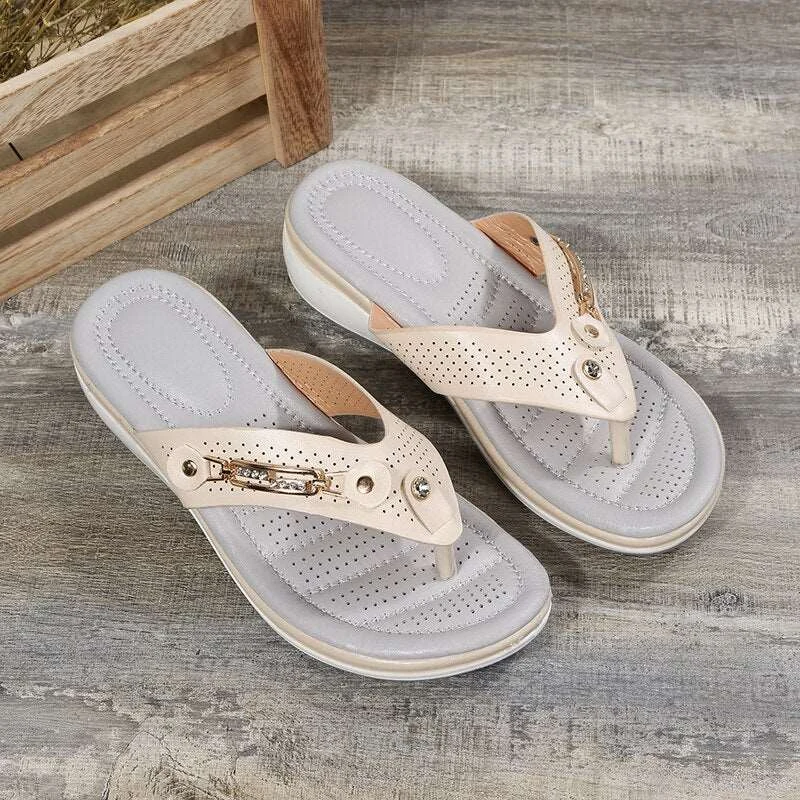 Sandales compensées pour femme