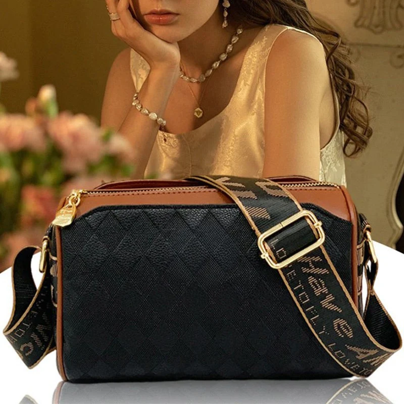 Mini sac à bandoulière pour femme avec fermeture éclair