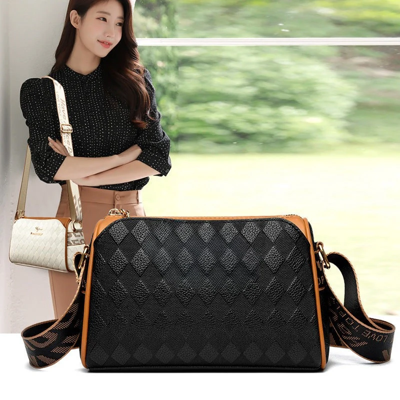 Mini sac à bandoulière pour femme avec fermeture éclair