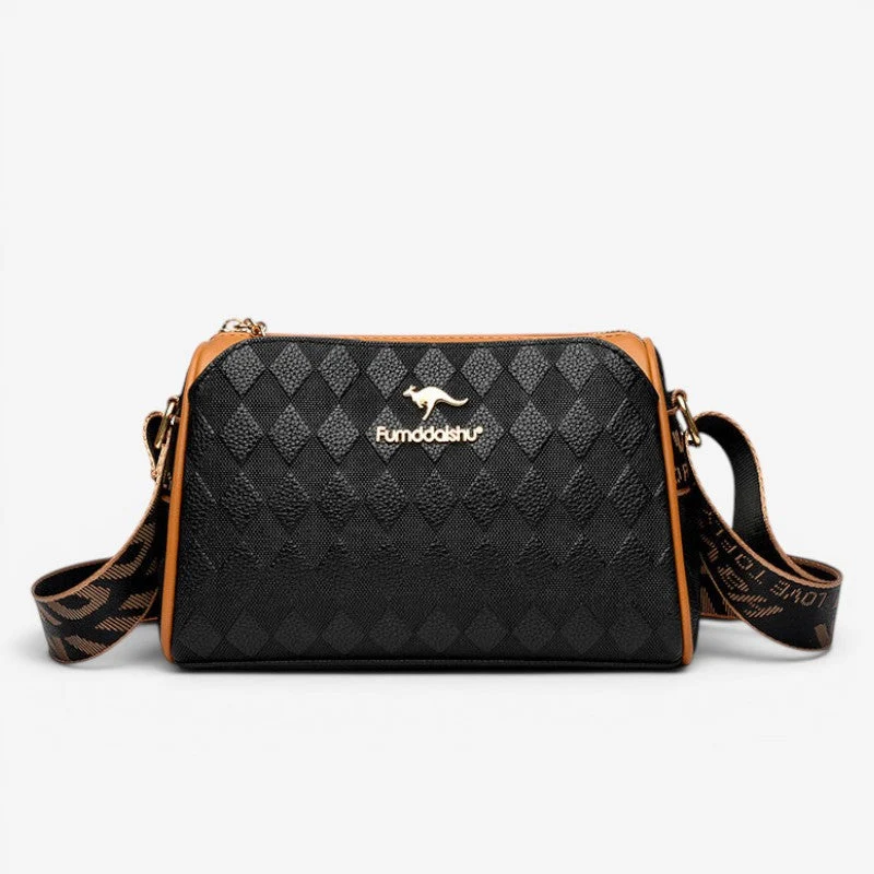 Mini sac à bandoulière pour femme avec fermeture éclair