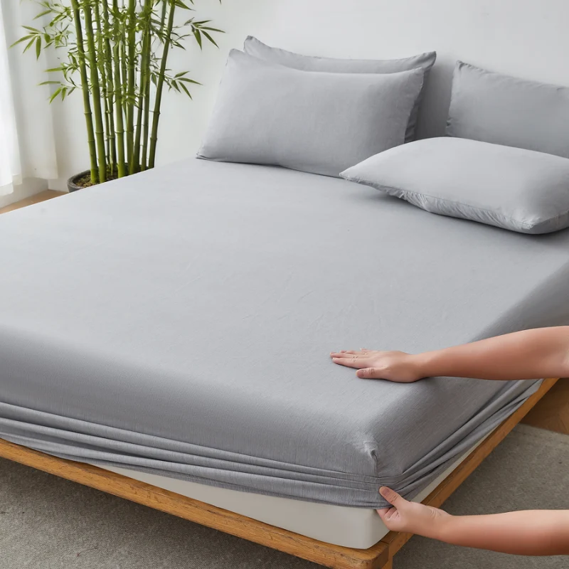 Drap de lit antidérapant lavable