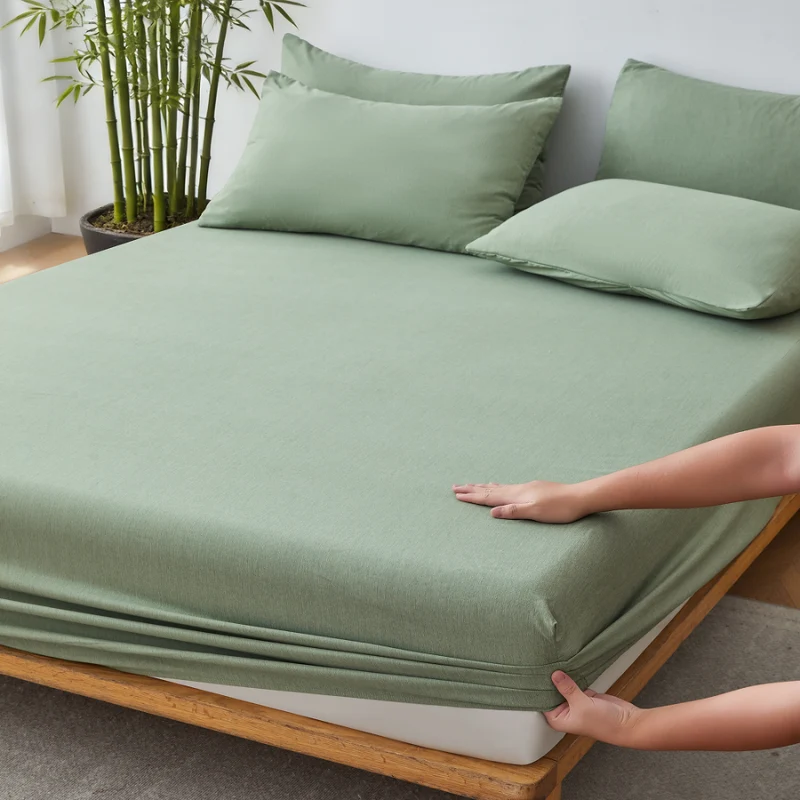 Drap de lit antidérapant lavable
