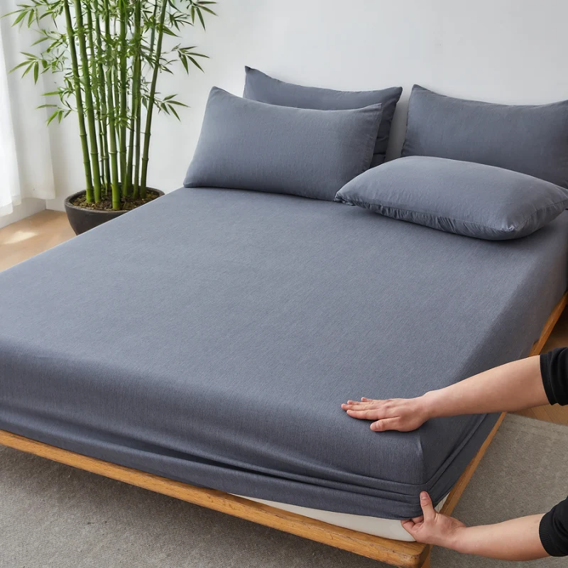 Drap de lit antidérapant lavable