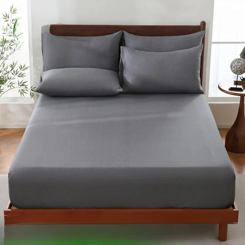 Drap de lit antidérapant lavable