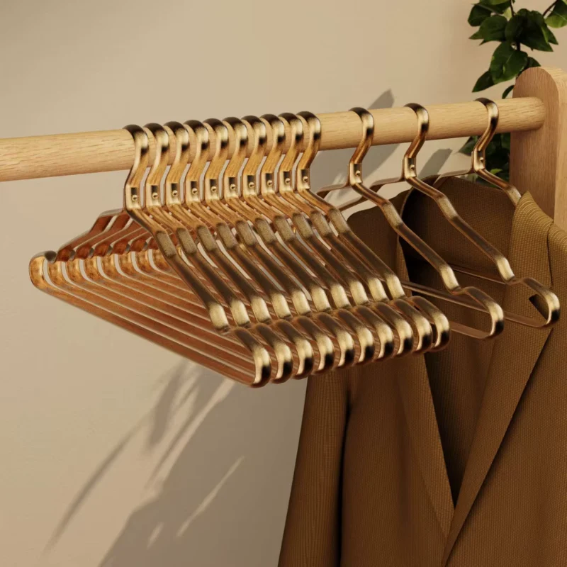 Cintres antidérapants pour vêtements