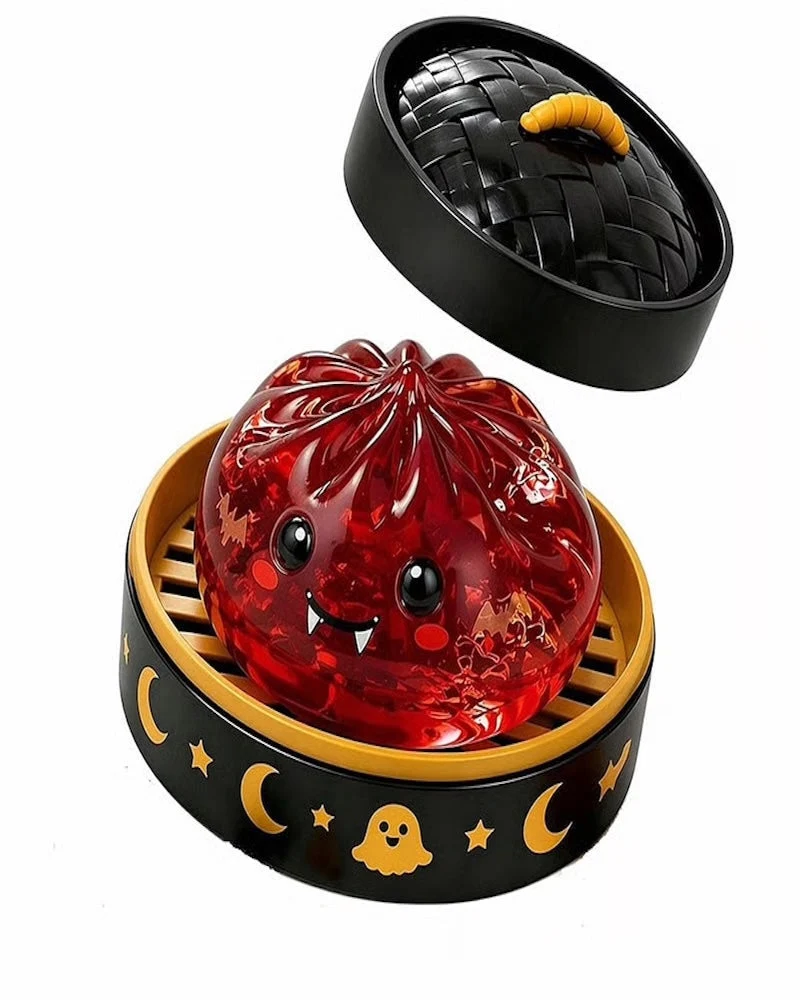 Ensemble Halloween De Jouets Compressibles Maruko Fantômes Mignons Et Effrayants, Jouet Anti-Stress Mini Portable, Produits Sensoriels Pour Articles D'Halloween, Remplissage Pour Sachets De Fête Et Mini-Cadeaux