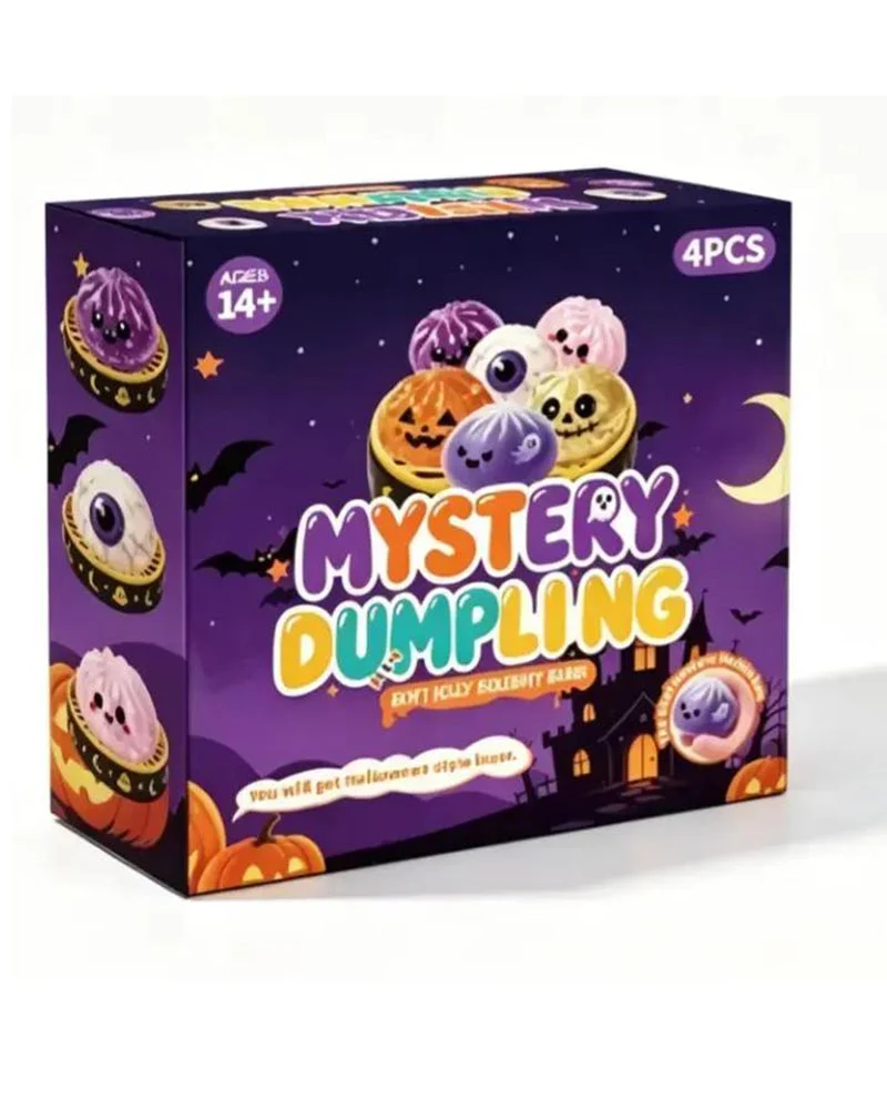 Ensemble Halloween De Jouets Compressibles Maruko Fantômes Mignons Et Effrayants, Jouet Anti-Stress Mini Portable, Produits Sensoriels Pour Articles D'Halloween, Remplissage Pour Sachets De Fête Et Mini-Cadeaux