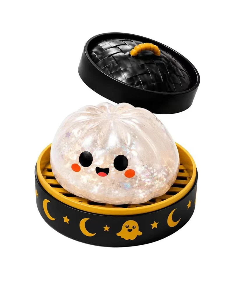 Ensemble Halloween De Jouets Compressibles Maruko Fantômes Mignons Et Effrayants, Jouet Anti-Stress Mini Portable, Produits Sensoriels Pour Articles D'Halloween, Remplissage Pour Sachets De Fête Et Mini-Cadeaux