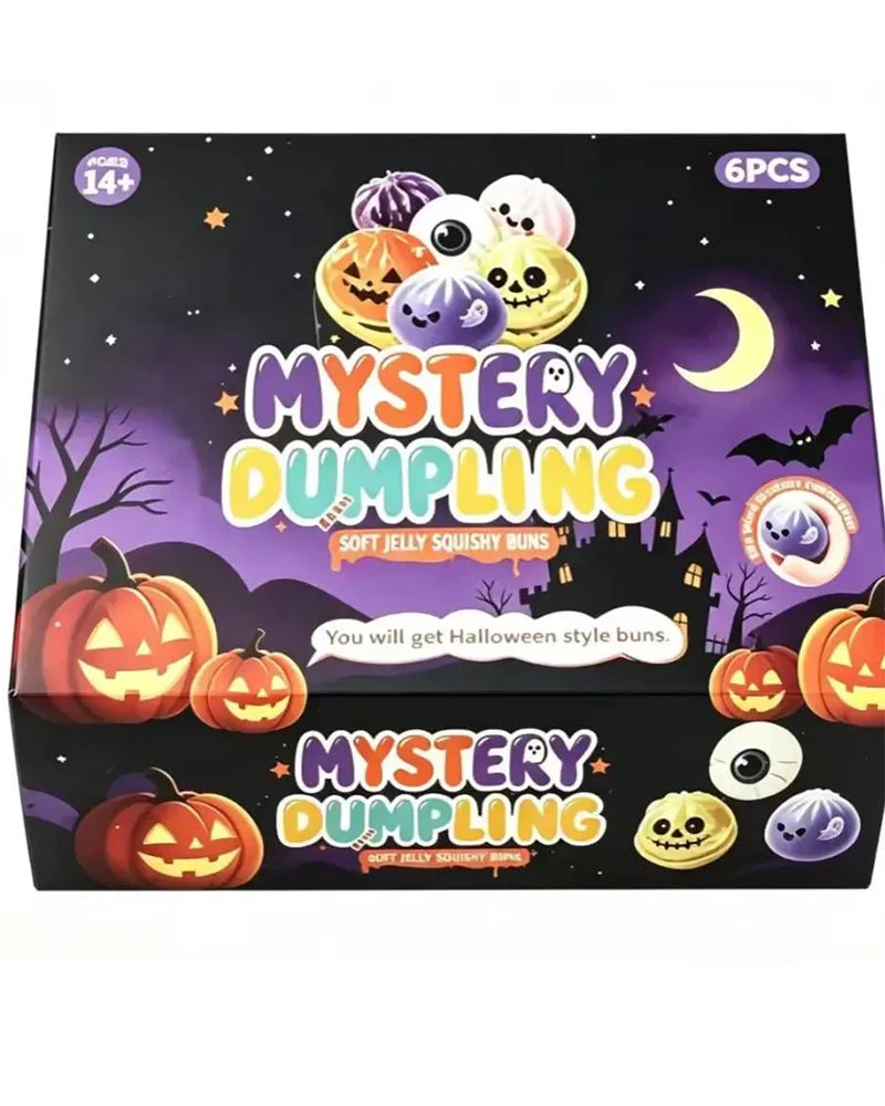 Ensemble Halloween De Jouets Compressibles Maruko Fantômes Mignons Et Effrayants, Jouet Anti-Stress Mini Portable, Produits Sensoriels Pour Articles D'Halloween, Remplissage Pour Sachets De Fête Et Mini-Cadeaux
