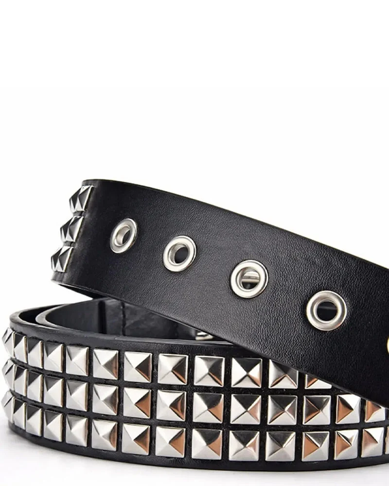 Ceinture Punk Rivet Tendance