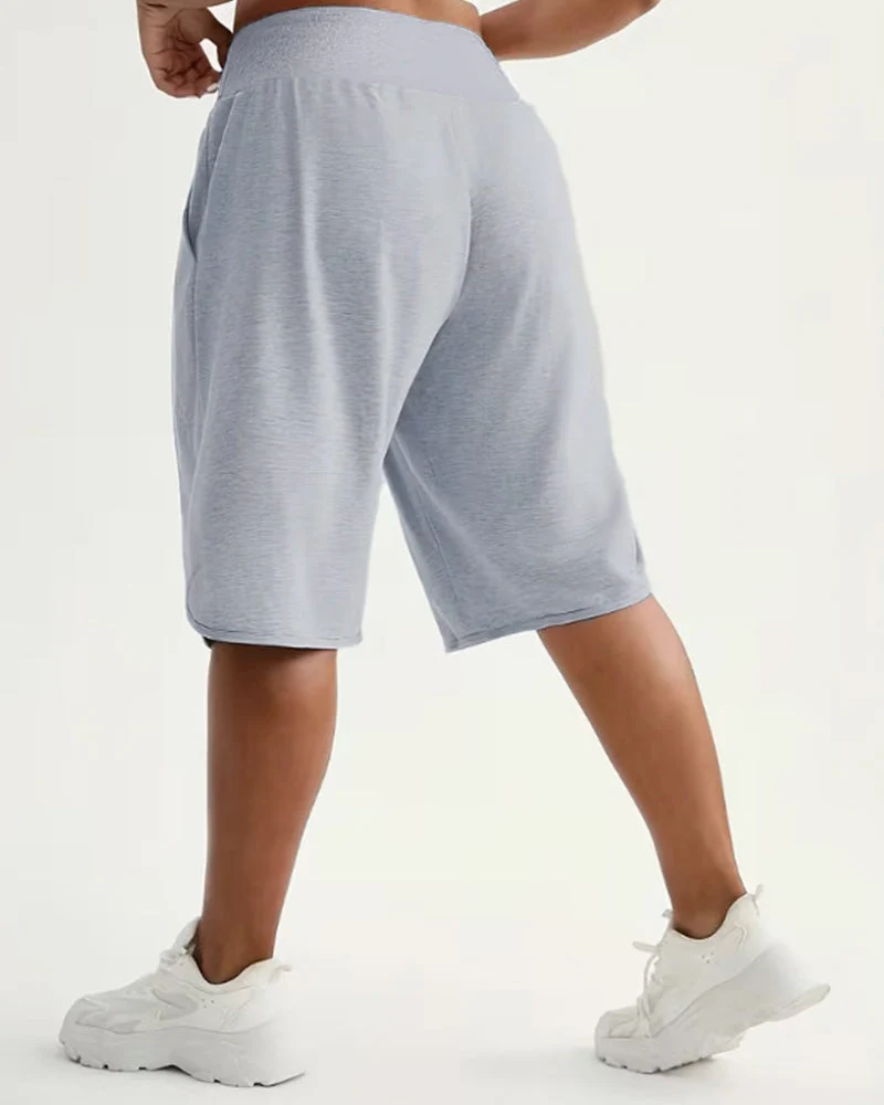 Shorts Taille Haute Jambes Larges