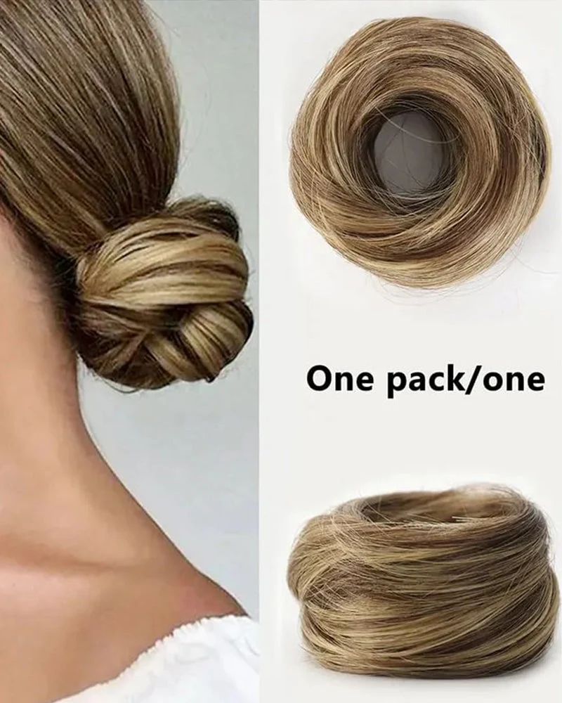 Accessoire Capillaire Chignon Désordonné Synthétique Pour Femmes