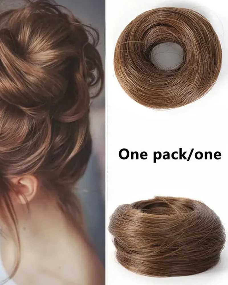 Accessoire Capillaire Chignon Désordonné Synthétique Pour Femmes