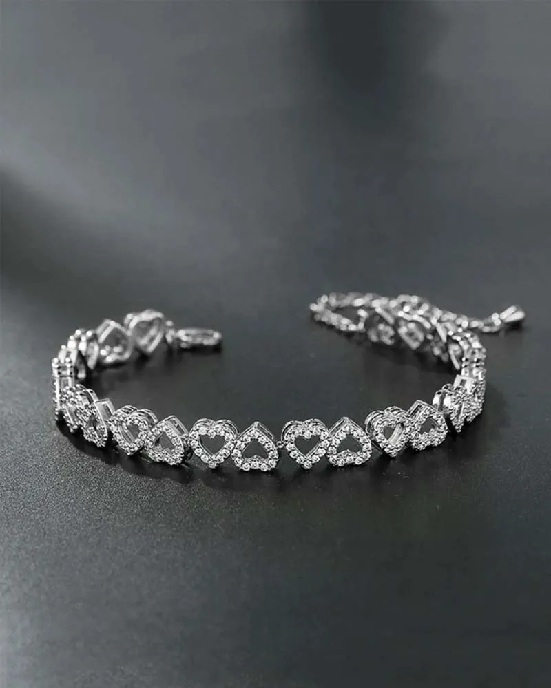 Bracelet Amour Diamant Mode