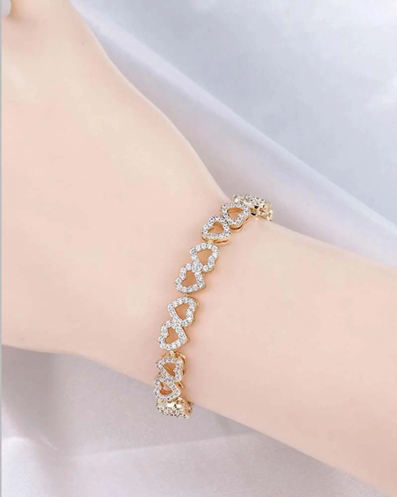Bracelet Amour Diamant Mode
