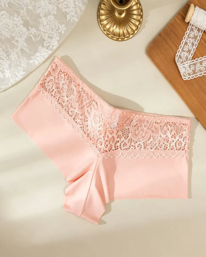 Lingerie Respirant Découpé Boxer Femme