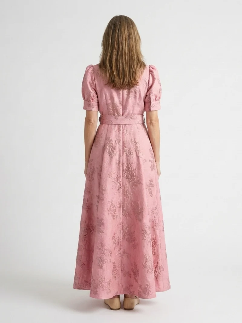 DELACROIX | Robe chemise maxi florale Xanthea