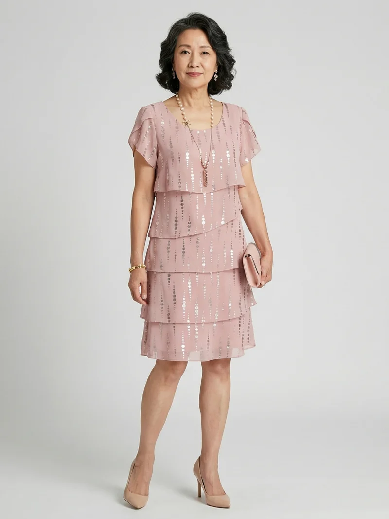 DELACROIX | Robe longueur genou à pois Makena