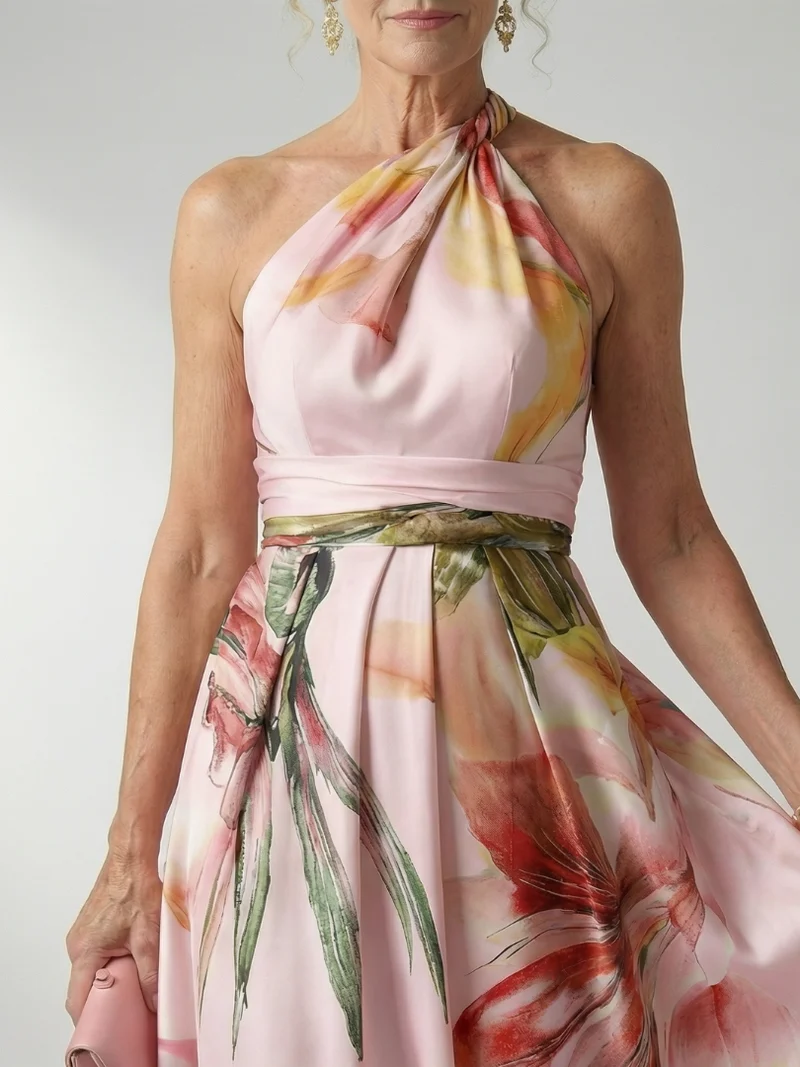 DELACROIX | Robe Maxi Fleurie Légère Amiel