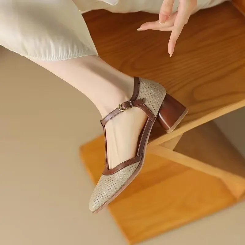 DELACROIX | Chaussures orthopédiques à talon moyen Catarina