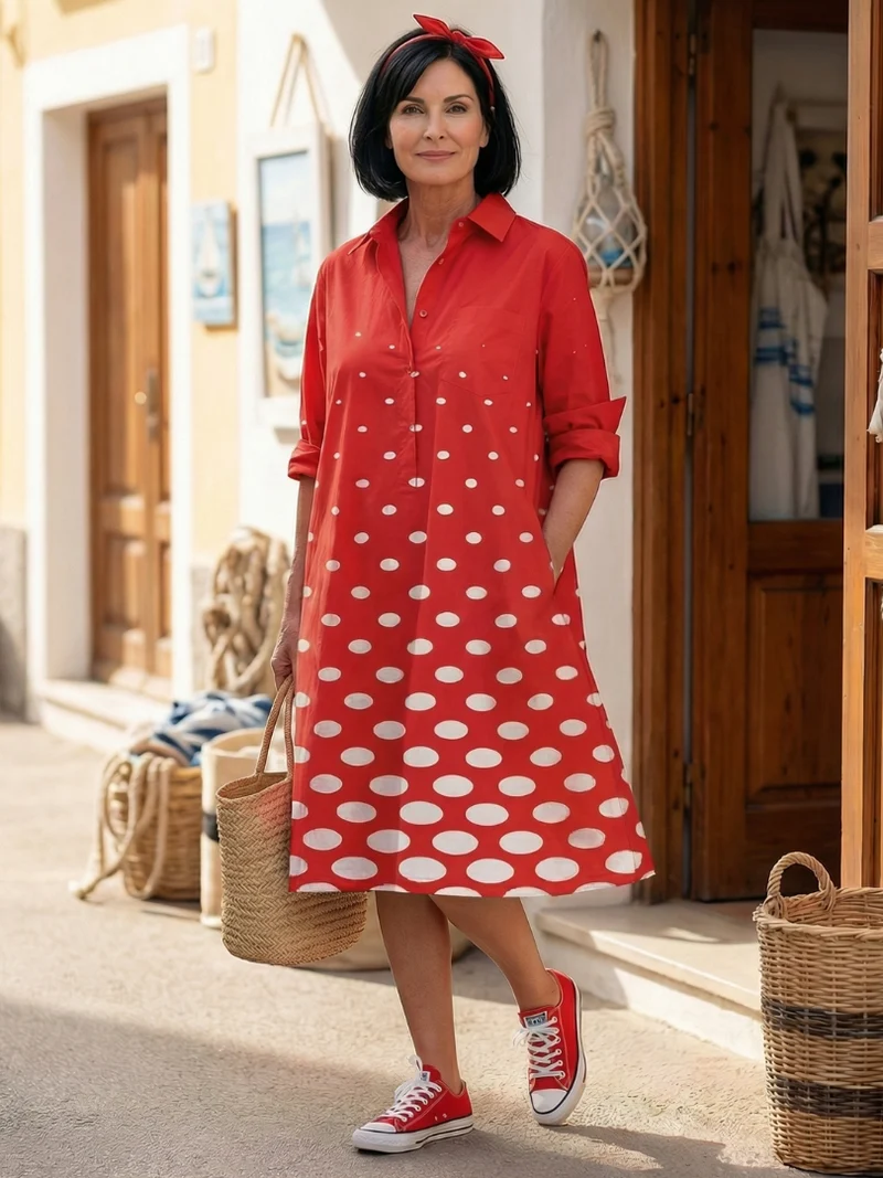 DELACROIX | Robe à Pois Lumineux Wrenley