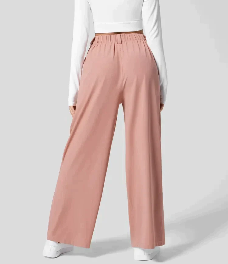 Aurélie | Femme Pantalon Taille Haute Coupe Ajustée – Pantalon Élégant 2026