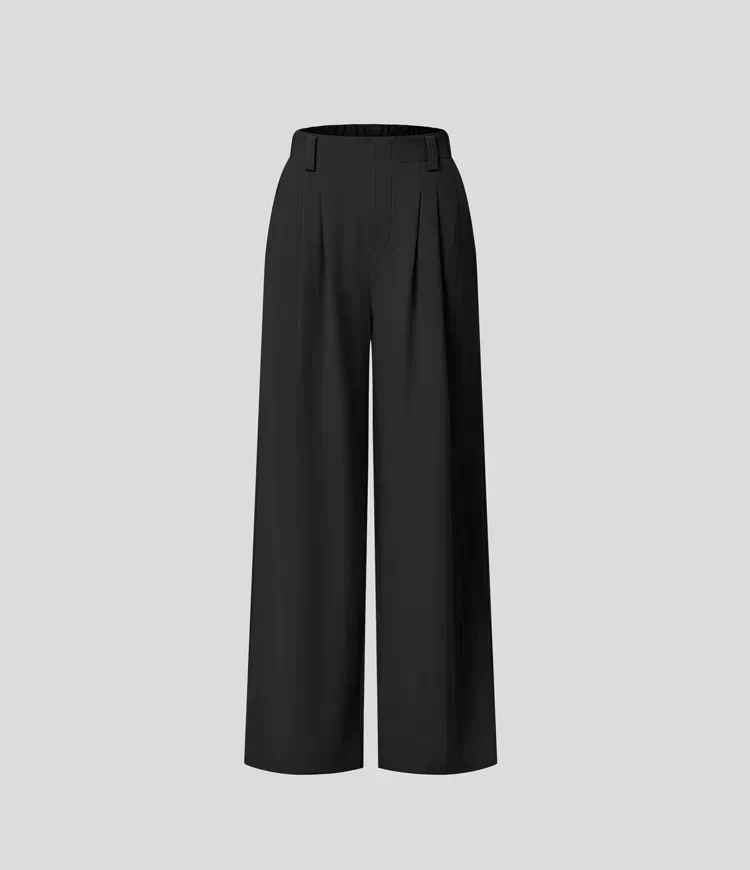 Aurélie | Femme Pantalon Taille Haute Coupe Ajustée – Pantalon Élégant 2026
