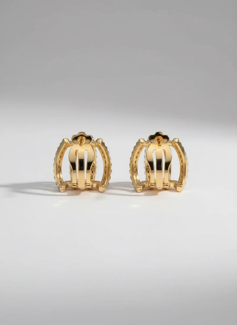 Camille | Femme Boucles d'Oreilles Finition Brillante – Bijoux Élégants Femme 2026